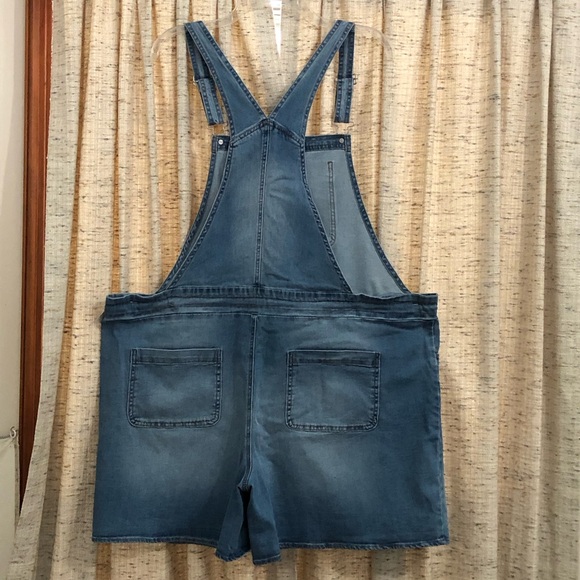 Maurices Tie Waist Short Overalls - XL - Picture 8 of 10